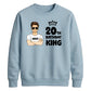 Smart Birthday King Personliased Happy Birthday Sweatshirt