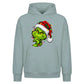 Smirking holiday lights face Christmas Oversized Hoodie