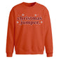 Snowflake Jumper Graphic Christmas Oversized Sweatshirt