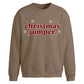 Snowflake Jumper Graphic Christmas Oversized Sweatshirt