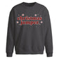 Snowflake Jumper Graphic Christmas Oversized Sweatshirt