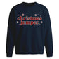 Snowflake Jumper Graphic Christmas Oversized Sweatshirt