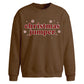 Snowflake Jumper Graphic Christmas Oversized Sweatshirt