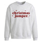 Snowflake Jumper Graphic Christmas Oversized Sweatshirt