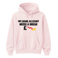 Sovereign bank account humour Funny Memes Unisex Hoodie