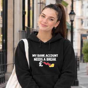 Sovereign bank account humour Funny Memes Unisex Hoodie