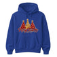 Sparkling festive glitter trees Christmas Unisex Hoodie