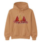 Sparkling festive glitter trees Christmas Unisex Hoodie