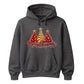 Sparkling festive glitter trees Christmas Unisex Hoodie