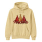 Sparkling festive glitter trees Christmas Unisex Hoodie