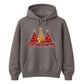Sparkling festive glitter trees Christmas Unisex Hoodie