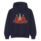 Sparkling festive glitter trees Christmas Unisex Hoodie