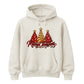Sparkling festive glitter trees Christmas Unisex Hoodie