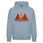 Sparkling glitter trees script Christmas Oversized Hoodie