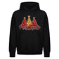 Sparkling glitter trees script Christmas Oversized Hoodie