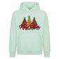 Sparkling glitter trees script Christmas Oversized Hoodie