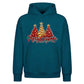 Sparkling glitter trees script Christmas Oversized Hoodie