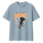 Spooky broomstick skeleton hand Halloween Oversized T-Shirt
