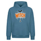 Spooky dripping web witch graphic Halloween Oversized Hoodie