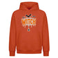 Spooky dripping web witch graphic Halloween Oversized Hoodie