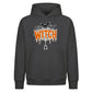 Spooky dripping web witch graphic Halloween Oversized Hoodie