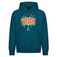 Spooky dripping web witch graphic Halloween Oversized Hoodie