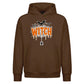 Spooky dripping web witch graphic Halloween Oversized Hoodie