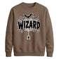 Spooky dripping web wizard top Halloween Unisex Sweatshirt