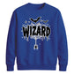 Spooky dripping web wizard top Halloween Unisex Sweatshirt