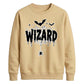 Spooky dripping web wizard top Halloween Unisex Sweatshirt
