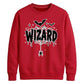 Spooky dripping web wizard top Halloween Unisex Sweatshirt