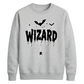 Spooky dripping web wizard top Halloween Unisex Sweatshirt