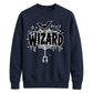 Spooky dripping web wizard top Halloween Unisex Sweatshirt