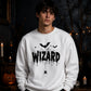 Spooky dripping web wizard top Halloween Unisex Sweatshirt