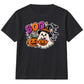 Spooky ghost candy print graphic Halloween Kids T-Shirt