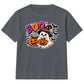 Spooky ghost candy print graphic Halloween Kids T-Shirt