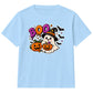 Spooky ghost candy print graphic Halloween Kids T-Shirt