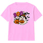 Spooky ghost candy print graphic Halloween Kids T-Shirt