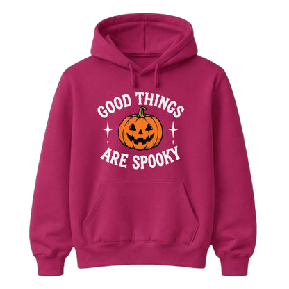 Spooky good things carved pumpkin Halloween Unisex Hoodie