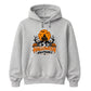 Spooky haunted house night graphic print Halloween hoodie