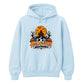 Spooky haunted house night graphic print Halloween hoodie