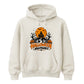 Spooky haunted house night graphic print Halloween hoodie