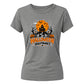 Spooky haunted house night scene Halloween Ladies t-shirt
