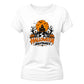 Spooky haunted house night scene Halloween Ladies t-shirt