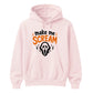 Spooky horror movie mask quote graphic Halloween hoodie