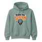 Spooky horror movie mask quote graphic Halloween hoodie