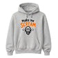 Spooky horror movie mask quote graphic Halloween hoodie