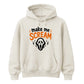 Spooky horror movie mask quote graphic Halloween hoodie