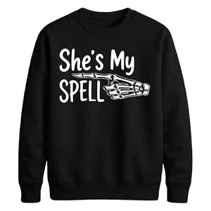Spooky magical skeleton hand Halloween Unisex Sweatshir