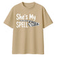 Spooky pointing skeleton hand Halloween Oversized T-Shirt